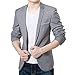 VOBAGA Men's Slim Fit Stylish Casual One Button Suit Coat Jacket Business Blazers