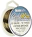 Beadsmith CW22R-VW-15 22 Gauge Antique Vintage Bronze Brass Color Copper Craft Wire, 15 yd