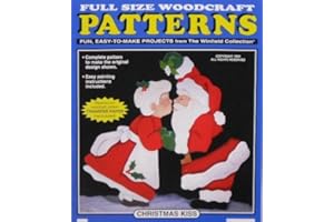 Winfield Collection Santa Christmas Kiss Woodworking Project Plan