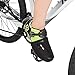 KINGBIKE Toe Covers Bike Shoe Covers Cycling Cover Winter Waterproof Windproof Overshoes Foot Bicycle Booties Socks(Black)