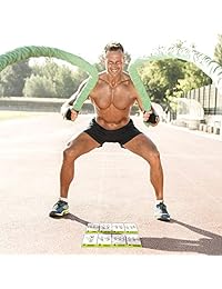 Battle Rope Exercise Cards, Set of 62 :: with Guided Strength Training Workouts for Home or Gym :: Illustrated Fitness Cards with 50 Exercises :: Large Size, Durable & Waterproof