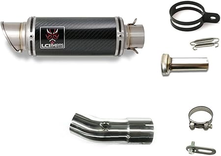 Amazon Zrx10 Daeg ダエグ 09 16 Lciparts Lci ショート カーボン スリップオン マフラー スリップオン 車 バイク Amazon Zrx10 Daeg ダエグ 09 16 Lciparts Lci ショート カーボン スリップオン マフラー スリップオン 車 バイク