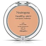 Neutrogena Healthy Skin Compact Makeup Foundation, Broad Spectrum Spf 55, Soft Beige 50, .35 Oz
