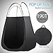 Yaheetech Portable Pop Up Tanning Tent Airbrush Makeup Sunless Over Spray Booth w/Bonus Carrying Bag Professional, 52 x 46.5 x 78.7’’, Black