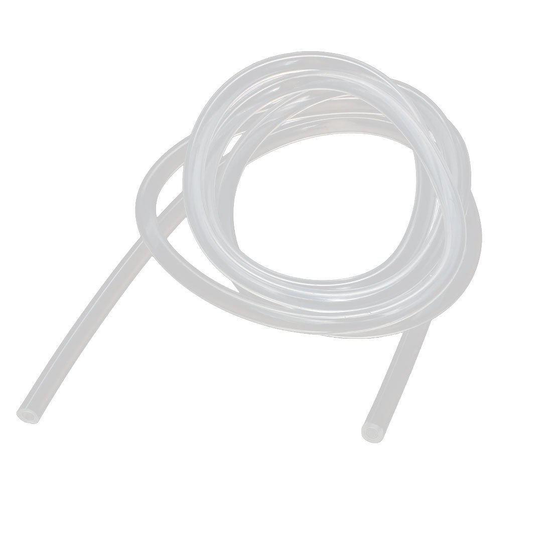 sourcingmap 2mm x 4mm Heat Resistant Soft Silicone Tube Hose Pipe 1 Meter Long Clear