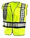 OccuNomix LUX-PSP-YM/L Public Safety Police Vest, Medium/Large, Yellow/Navy