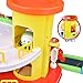 Toy Garage Playset 27.2'' x 13.4'', Race Track Set for Toddlers with 2 Racer Cars, Stem Learning Toy Vehicle Playsets