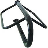 BACKYARD EXPRESSIONS PATIO · HOME · GARDEN Heavy-Duty Wall Mounted Saddle Rack – Powder-Coated Steel Horse Saddle Holder for Barns, Tack Rooms & Trailers – Fits Western & English Saddles