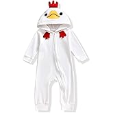 Baby Girls 3D Unicorn Angel Wings Hooded Zipper Romper Jumpsuit Christmas Outfits Clothes Pink White