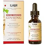 ILHWA Fermented Panax Korean Ginseng Liquid Extract - Highest Efficacy Ginseng 12% Ginsenoside 2-3 time more Ginsenosides than Red Panax Ginseng - 2 Pack 1 Ounce 30 Milliliter 60 servings