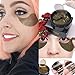 Korean 60 psc Black Gold Pearl Collagen Eye Patch | Anti Wrinkle Eye Mask Gel Sleep Mask Dark Circles Under Eye Bags Treatment | All-Natural Eye Care Gel for Women and Men eye-padthumb 1