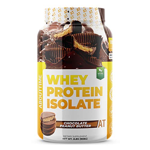 About Time Whey Protein Isolate Chocolate Peanut Butter 2lb 25g