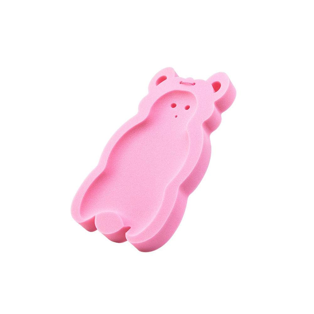 Aheadad Baby Bath Sponge Support Bear Shape Soft Infant Bath Sponge Anti Slip Mat Newborn Bath Pad For Sit Lay For Babies From Newborn Bathing Tubs Seats Bathing Umoonproductions Com
