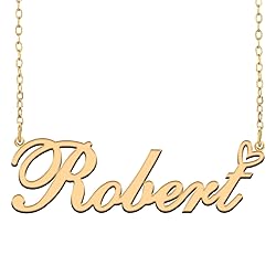 A168A Robert Custom Name Necklace Customized