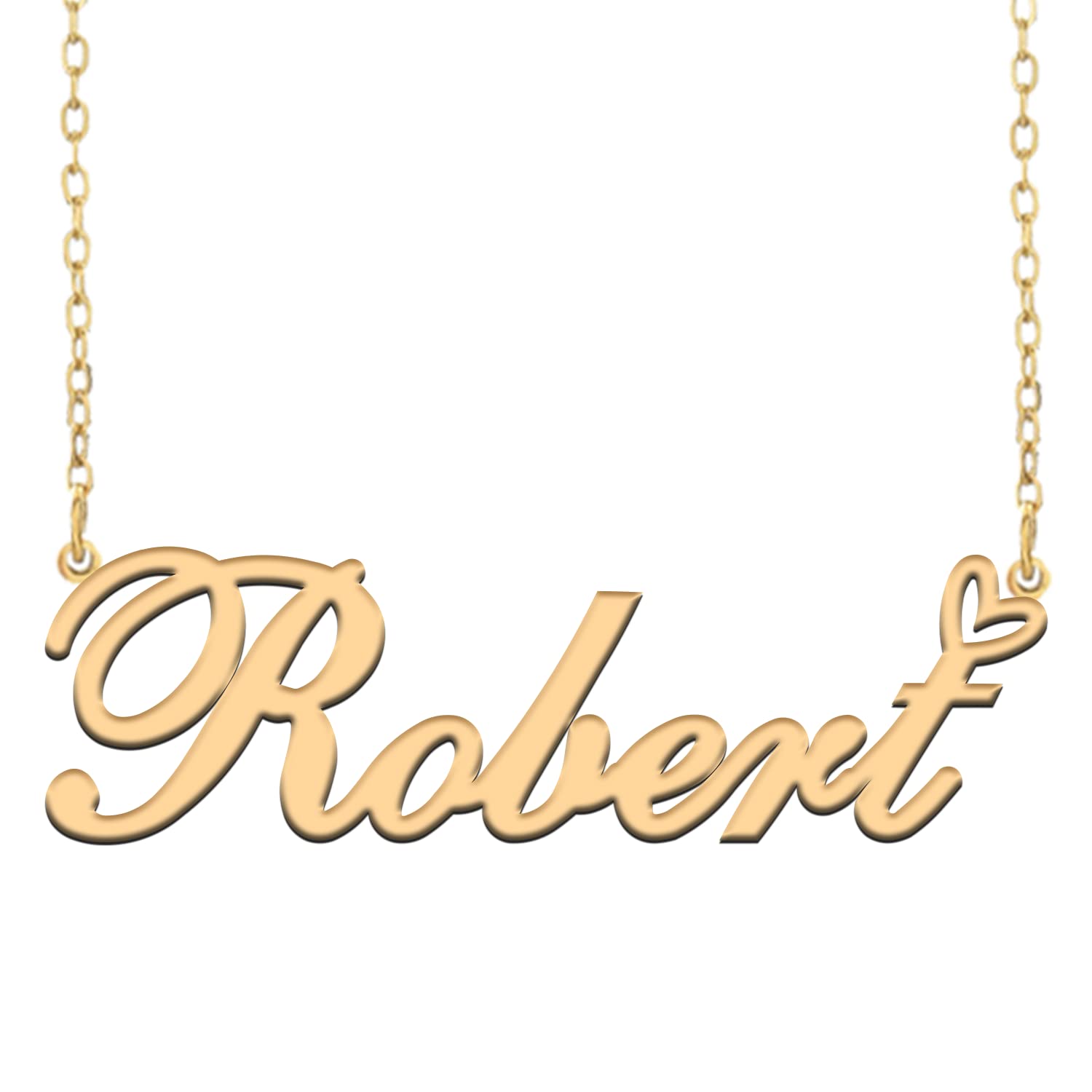 A168A Robert Custom Name Necklace Customized
