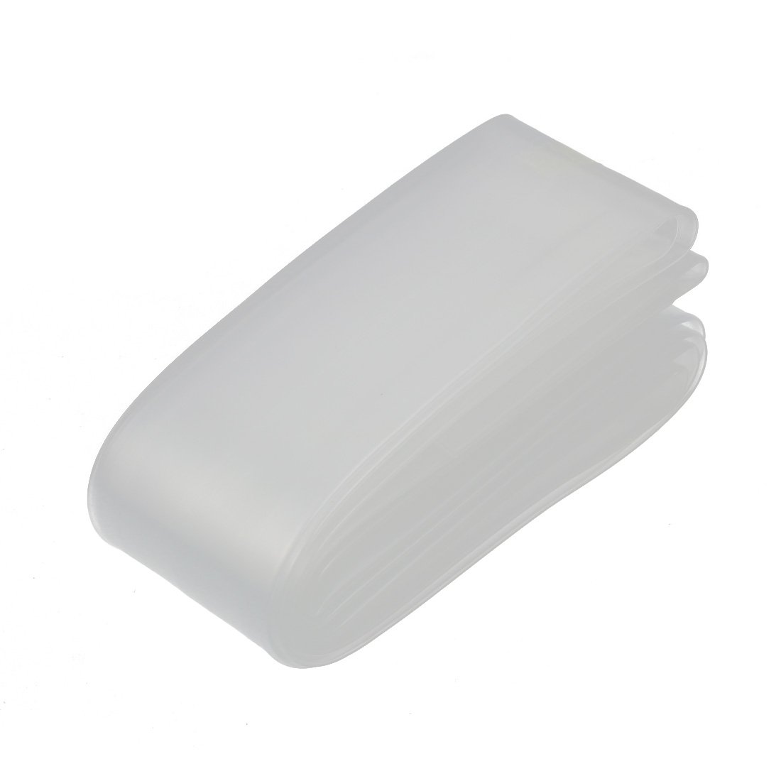 sourcing map Heat Shrinkable Tube 30mm Inner Dia Transparent Wire Wrap Cable Sleeve 2M Long