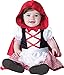 InCharacter Costumes Baby Girls' Little Red Riding Hood Costume, Red/White, Small