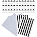 Hotop 510 Pieces Photo Corners Self Adhesive (Black and Clear)