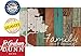 P. Graham Dunn Family First & Forever Multicolor Tree Rustic 16 x 24 Wood Pallet Design Wall Art Sign