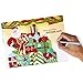 Hallmark Paper Wonder Pop Up Christmas Card (Santa's Workshop with Pop Up Presents)