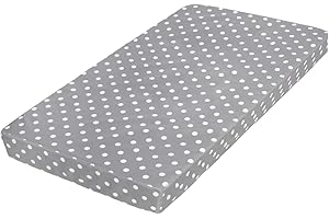Milliard Baby Crib and Toddler Mattress, 52" x 27 x.5" x 5" Deluxe Firm Foam - Safe for Infants, Waterproof Cover, Fits Stand