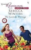 Front cover for the book The Lazaridis Marriage by Rebecca Winters