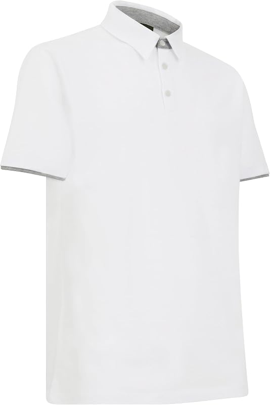 M Polo Jersey, Blanc Optique, S Homme