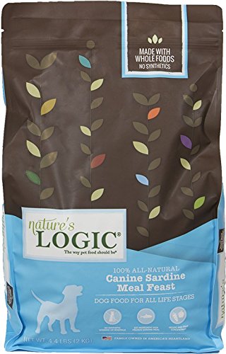 Nature'S Logic 858155001812 Dry Dog Sardine, 4.4-Pound Bag