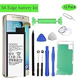 HDCKU S6 Edge Battery Replacement Kit Compatible For Galaxy S6 Edge SM-G925 EB-BG925ABE with Full Repair Tools and Instructions (1 Year Warranty)