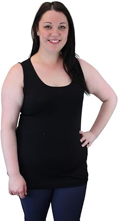 amazon plus size vest tops