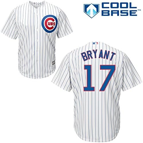 Kris Bryant Chicago Cubs #17 MLB Youth Stitched Cool Base Home Jersey (Youth Medium 10/12)