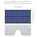 VOLADOR 2 Packs 50 LED Solar Lights, Outdoor Wireless Security Lights, Motion Activated Solar Light, Wall Mount Solar Light for Garden Patio Deck Yard Path Driveway(Black)