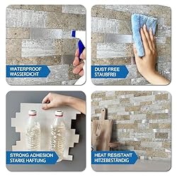 MOFIT Backsplash Tile for Kitchen Peel and Stick