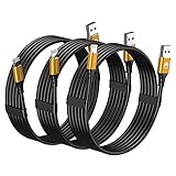 iPhone Charger 10 ft,3-Pack Extra Long Lightning Cable, MFi-Certified iPhone Cha