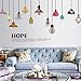 Wall Stickers,GOODCULLER Removable Art Vinyl Quote DIY Chandelier Wall Sticker Decal Mural Room Decor Home Decor