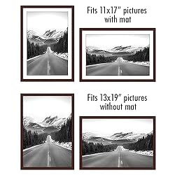 Americanflat 13x19 Picture Frame Set of 5 in