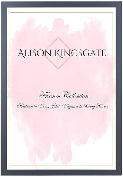 Alison Kingsgate Sleek 24x14 Picture Frame Engineered Wood Grey