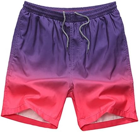NZDWHKM183 Summer Quick Drying Men Shorts Board Shorts Purple M