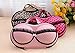 Vi.yo Bra Case Lingerie Underwear Storage Packing Travel Organizer Bag Portable Storing Case Bag Black and White Stripes