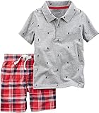 Carter's Boys 2 Pc Playwear Sets 249g401, Print, 3T