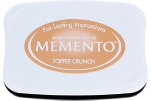 Tsukineko Memento Dye Ink Pad-Toffee Crunch, One Size (ME000805)