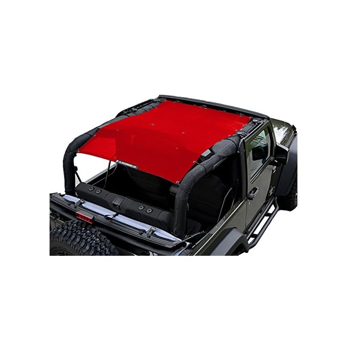 Buy Alien Sunshade Jeep Wrangler JK (20072018) Full Length Mesh Sun