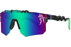 RICONE Two Sizes Cycling Sunglasses Polarized UV400 for Adults Youth Boys Girls Men Women Baseball Sports Glasses Outdoor