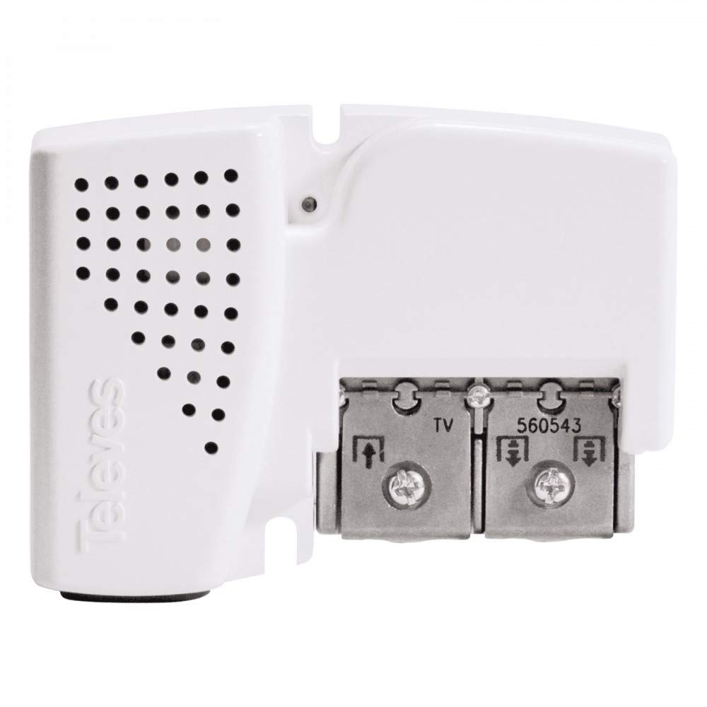 Televes 560543 - PicoKom housing amplifier, 3 outputs (2+TV): VHF/UHF - LTE Ready