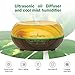Ultrasonic aromatherapy diffuser, Happydemy, + Gift, Essential Oil Diffuser Humidifier Cool Mist, best spa room Diffuser with 7 Colors & 4 Timer Settings
