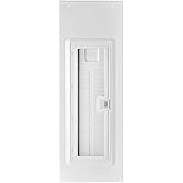Leviton 42 Space Indoor Load Center Cover and Door with Window, LDC42-W, White