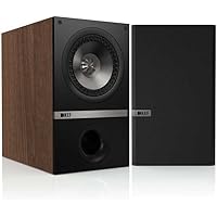 KEF Q100W Bookshelf Loudspeakers - American Walnut (Pair)