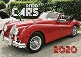 Retro Cars Calendar - Calendars 2019 - 2020 Wall Calendar - Photo Calendar - 12 Month Calendar by He by 