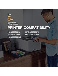 E Z Ink   repuesto de tóner compatible con impresora Brother TN336, Paquete de 5