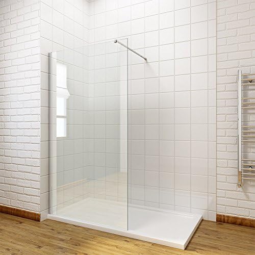 1100mm Walk in Shower Enclosure Wet Room Glass Screen 8mm Easy Clean Safety Glass by sunny showers